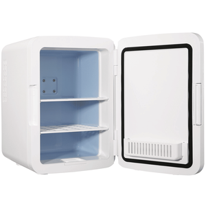 Mini frigorifero portatile da 10 litri da 12 pollici a corrente alternata per la cura della pelle cibo latte materno freddo frigorifero di bellezza nero di lusso - Product Image 4