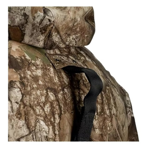 Veste de chasse d'hiver unisexe GRACE SIGN en softshell camouflage, imperméable, coupe-vent, respirante, manches longues, réglable, sécurité - Product Image 4