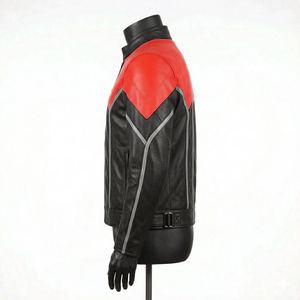 Chaquetas de Motociclista Personalizadas OEM de Alta Calidad para Hombre, Ropa Original de Motociclista en Cuero Genuino a Precio Razonable - Product Image 3