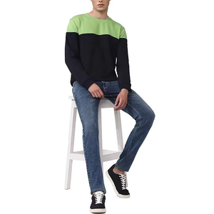 เสื้อสเวตเชิ้ตแขนยาวผ้าฟลีซแบบยูนิเซ็กซ์รุ่นใหม่ปี 2025 ขายส่ง เสื้อพูลโอเวอร์ผู้ชาย ลายแอซิดวอช แต่งลายปัก สำหรับฤดูหนาว - Product Image 2
