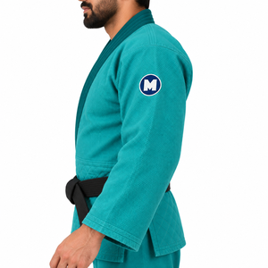 Oferta Especial: Uniforme de Judo MANGOES FASHION IJF, Conjunto de Kimono, Chaqueta y Pantalones de Sarga de Algodón Pesado de 480g, Cinturón Opcional, para Venta al Por Mayor y Personalización - Product Image 3