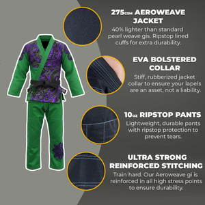 Kimono de Jiu-Jitsu en coton sur mesure de haute qualité, tissage perlé, pour adultes et enfants, uniforme de sport d'arts martiaux - Product Image 3