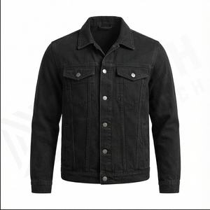 Veste en jean haute qualité OEM grande taille Streetwear Trap Star Veste en jean respirante classique unisexe vêtements d'hiver Veste en jean pour hommes - Product Image 2