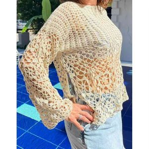 Top de Crochet Elegante y a la Moda para Mujer, de Alta Calidad, Más Vendido - Product Image 6