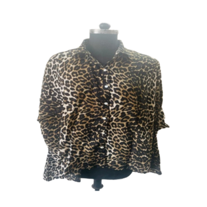 เสื้อเชิ้ตเรยอนวิสโคสพรีเมียมสำหรับผู้หญิง เนื้อผ้าบางเบา ระบายอากาศได้ดี เหมาะสำหรับใส่ลำลองและเป็นทางการ - Product Image 1