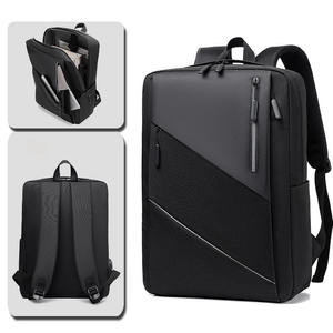 Lightweight Business <b>Laptop</b> <b>Backpack</b> Durable Oxford Construction With USB Charging Port For Corporate Luggage Distributors - Product Image 1