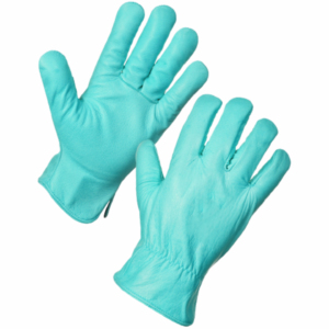 Gants de conduite robustes en cuir de mouton, confortables, réfléchissants, pour la sécurité, le jardinage, le travail industriel et usage général - Product Image 6