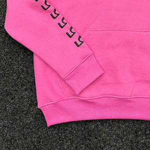 High Quality <b>Men's</b> Unisex Winter Pullover Hoodies Sweatshirts Custom Embroidery Logo 100% Cotton <b>Fleece</b> Streetwear Wholesale - Product Image 3