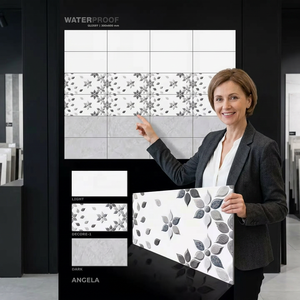 Azulejo Cerámico de 30x60cm 12x24 300x600mm para Producción en Fábrica, Diseño de Paredes Interiores, Azulejo Decorativo de Porcelana para Cocina, Mosaico - Product Image 5