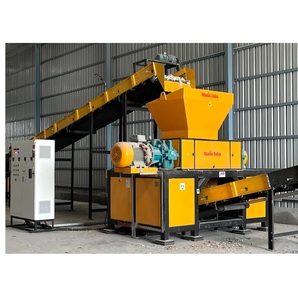 Trituradora de Doble Eje para Lavandería, Capacidad de Trituración de 3000 kg/h, Trituradora Industrial de Residuos - Product Image 1