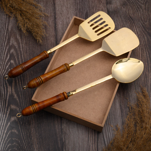 Handmade Brass <b>Spoon</b> Classic Kitchen <b>Serving</b> <b>Spoon</b> Vintage Brass <b>Spoon</b> by perfect enterprises - Product Image 4