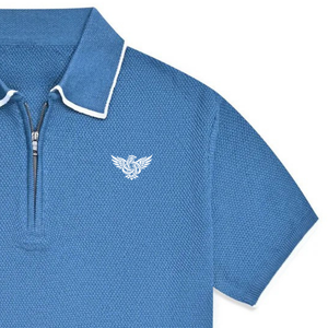 Mens Cotton Pique Polo Shirt Short Sleeve Casual Breathable Golf Office Soft <b>Classic</b> Collar Summer Everyday Polo Tee Lightweight - Product Image 3