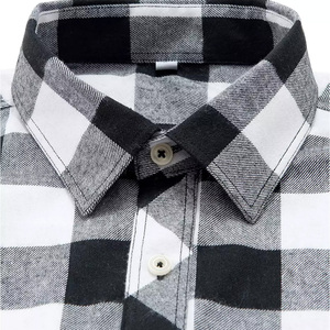 เสื้อเชิ้ตผ้าแฟลนเนลชายแบบใหม่ ตัดเย็บอย่างดี รับทำโลโก้/สีตามสั่ง ระบายอากาศได้ดี ขายดี คุณภาพพรีเมียม ราคาขายส่ง - Product Image 5
