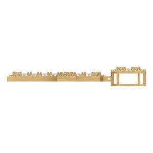Humera Jewels - Colgante y Amuleto de Cruz de Jesús con Diamantes Estilo Hip-Hop para Hombre, Oro Amarillo y Blanco de 10 Quilates con Diamantes Cultivados en Laboratorio, Precio al por Mayor - Product Image 5