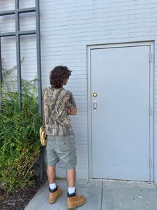 T-shirt de camouflage de chasse personnalisé pour hommes, style Realtree, tee-shirt camouflage, chemises tactiques à manches courtes pour l'extérieur, vente en gros - Product Image 2