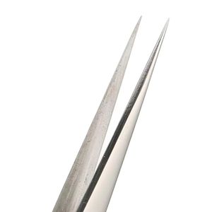 Juego de Pinzas para Pestañas de Acero Inoxidable de Precisión con Puntas Dentadas en Estuche Color Oro Rosa - Product Image 5