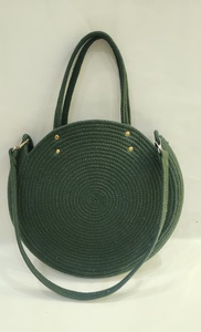 Bolso de mano de paja tejida con cierre magnético, bolso portátil para la playa, bolso de hombro para viaje, para mujer, bolsos de mano para mujer. - Product Image 3