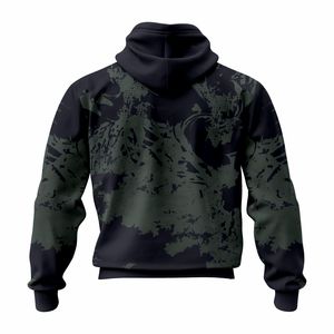 High Performance Men's Hoodies Custom Logo 100% Cotton Winter Waterproof Windproof Zipper Hoodie <b>Boys</b> Regular Fit Streetwear - Product Image 3