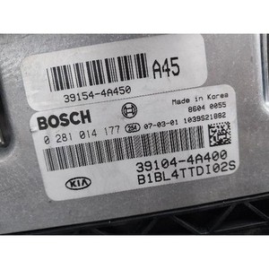 Unité de commande moteur / ECU Sorento 2006-2009 d'occasion OEM 391044A400 - Product Image 5