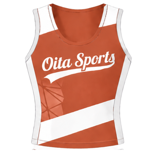 Maillot de football orange brûlé sans manches, uniforme sportif, tenue d'entraînement d'équipe, vêtements personnalisés, vêtements de performance - Product Image 1