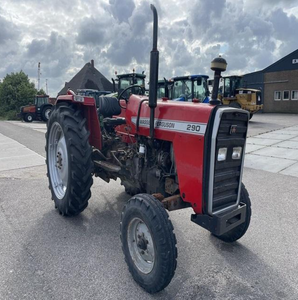 รถแทรกเตอร์ฟาร์ม Massey Ferguson 290 สีแดง ขับเคลื่อน 2 ล้อ เกียร์ธรรมดา มือสอง สภาพดี พร้อมอุปกรณ์การเกษตร - Product Image 4