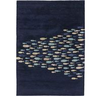Neuester Luxus-Teppich mit Maßanfertigung, Handgetufteter Wollteppich, Niedrigflorig, Latex, Waschbar, Rutschfest, Modernes Geometrisches Muster für Wohnzimmer