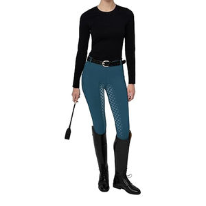 Pantalones de Montar a Caballo de Cuero Genuino para Mujer, de Secado Rápido y Transpirables, para Deportes Ecuestres - Product Image 2