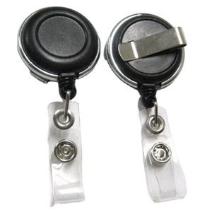 Porte-badge rétractable RP-03 avec sangle en PVC et clip ceinture - Product Image 4