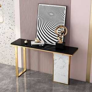 New Unique Design Luxury Console <b>Tables</b> <b>Gold</b> Plated Metal Console <b>Side</b> <b>Table</b> for Hallway, Hotel, Office India Manufacture - Product Image 6