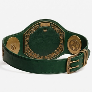 Ceinture de championnat personnalisée de qualité supérieure, trophée sportif haut de gamme, matériaux de haute qualité, design professionnel pour la lutte et la boxe - Product Image 6