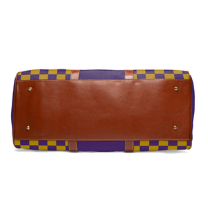 Checkmate Omega Psi Phi Inspired Cordura Duffle <b>Bag</b> 1911 Fraternity Travel Weekender <b>Overnight</b> <b>Bag</b> Zipper Waterproof Large - Product Image 6
