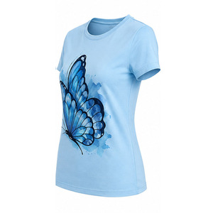 Camiseta Gráfica para Mujer, Informal, Estampada, de Algodón, Holgada, Moderna, Estilo Urbano, Suave, Ligera, Cómoda, para Uso Diario - Product Image 3
