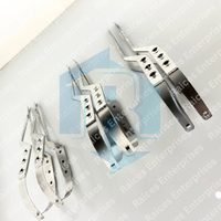 Ensemble de micro-ciseaux Yasargil, 6 pièces, acier inoxydable, droits et courbés, instruments chirurgicaux pour la microchirurgie de précision