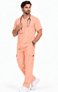 Ensemble de 3 pièces d'uniformes médicaux respirants pour infirmières, avec veste à manches longues, pour équipes hospitalières, pharmaceutiques et chirurgicales - Product Image 5
