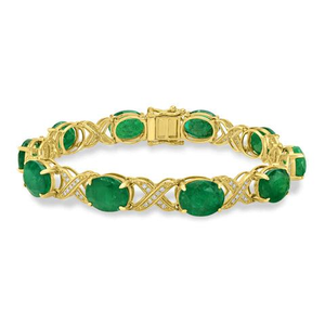 Export Quality Emerald Stone <b>Bracelet</b> Premium Gemstone Jewelry Custom <b>Beaded</b> <b>Bracelet</b> for Fashion and Lifestyle Products - Product Image 4