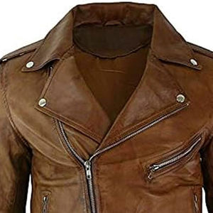 Veste en cuir pour homme sur mesure, prix compétitif, dernier design, vente exceptionnelle, votre propre logo, nouveau style, vestes en cuir pour homme disponibles - Product Image 4