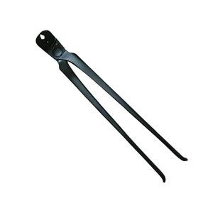 Professional Handheld Farrier Crease Nail <b>Puller</b> Black Coated Stainless Steel Horseshoe Removal Tool Veterinary Equipment OEM - Product Image 2