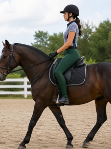Culottes d'équitation pour femmes, extensibles dans quatre directions, avec grip en silicone aux genoux, confortables, pour l'entraînement équestre, vêtements de sport - Product Image 6