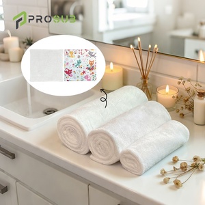 Serviettes de toilette en coton de haute qualité confortables, ensembles de serviettes de bain pour la maison avec logo personnalisé - Product Image 6