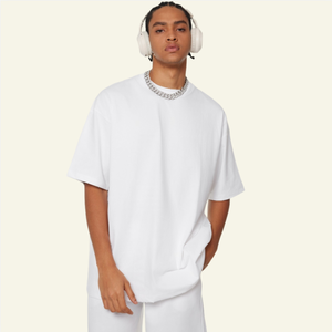 Summer Men's Short Suit <b>Set</b> with Custom Logo Blank T-shirt and Shorts <b>Set</b>, Two-Piece Sports Short-Sleeve T-shirt <b>Set</b> - Product Image 2