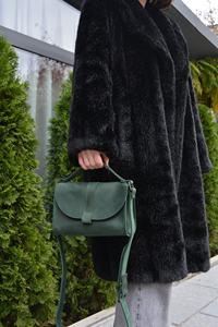 Sac à bandoulière en cuir pour femmes Petit sac à bandoulière mignon Cadeau Sac à main pour femmes Fait à la main et Sacs à main LCS-0057C - Product Image 5