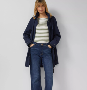 Abrigo largo acolchado minimalista para mujer al por mayor, OEM, cálido, para exteriores, a la moda, con logotipo personalizado, ropa de abrigo de marca privada - Product Image 3