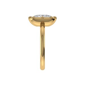 Nuevo Anillo de Diamante Cultivado en Laboratorio con Corte Cojín, Plata 925, Oro de 9kt, 14kt, 18kt, Anillos de Diamantes para Compromiso de Mujer - Product Image 4