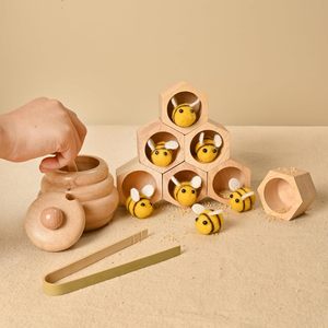 Tarro de Madera Artesanal para Miel con Tapa y Cuchara Dosificadora, Contenedor de Miel de Madera, Tarro de Almacenamiento, Venta al por Mayor - Product Image 5