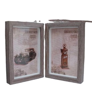 Producto caliente Estilo étnico creativo Marco DE FOTOS hecho a mano Nuevo diseño Rectangular Marco de fotos de moda Artículos de mesa Soporte de fotos de lujo - Product Image 1