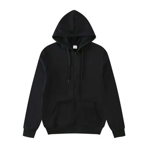 Sudadera con capucha para hombre de alta calidad, 100% algodón, cómoda, transpirable, con cremallera y estampado personalizado para el invierno. - Product Image 3