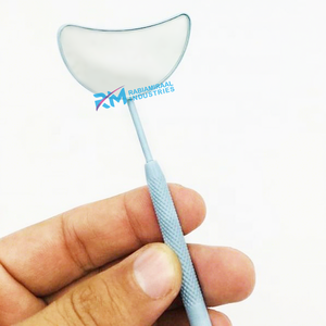 Miroir à cils de qualité supérieure, vue parfaite du visage, forme personnalisée durable, miroirs à cils avec revêtement en poudre bleue - Product Image 6