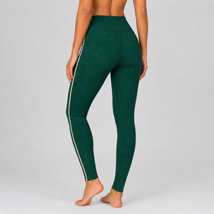 Wholesale Trending Women Leggings Custom Logo Soft Stretch Breathable Comfortable High Waist Fitness Yoga Workout Leggings - Product Image 3