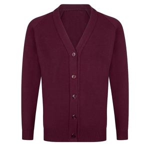 Men's Knitted V-Neck Cardigan Sweater Full Sleeve Button Closure Autumn Style Geometric Pattern <b>Brown</b> Beige Striped - Product Image 4