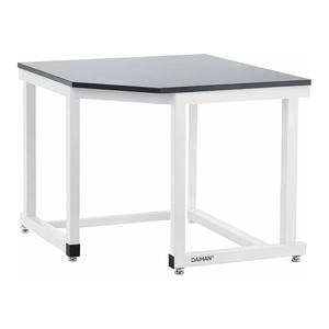 Mesa de Esquina para Laboratorio con Estructura de Acero y Superficie de Trabajo Fenólica para Espacios de Trabajo de Laboratorio, Consultorio Dental y Escuela - Product Image 3